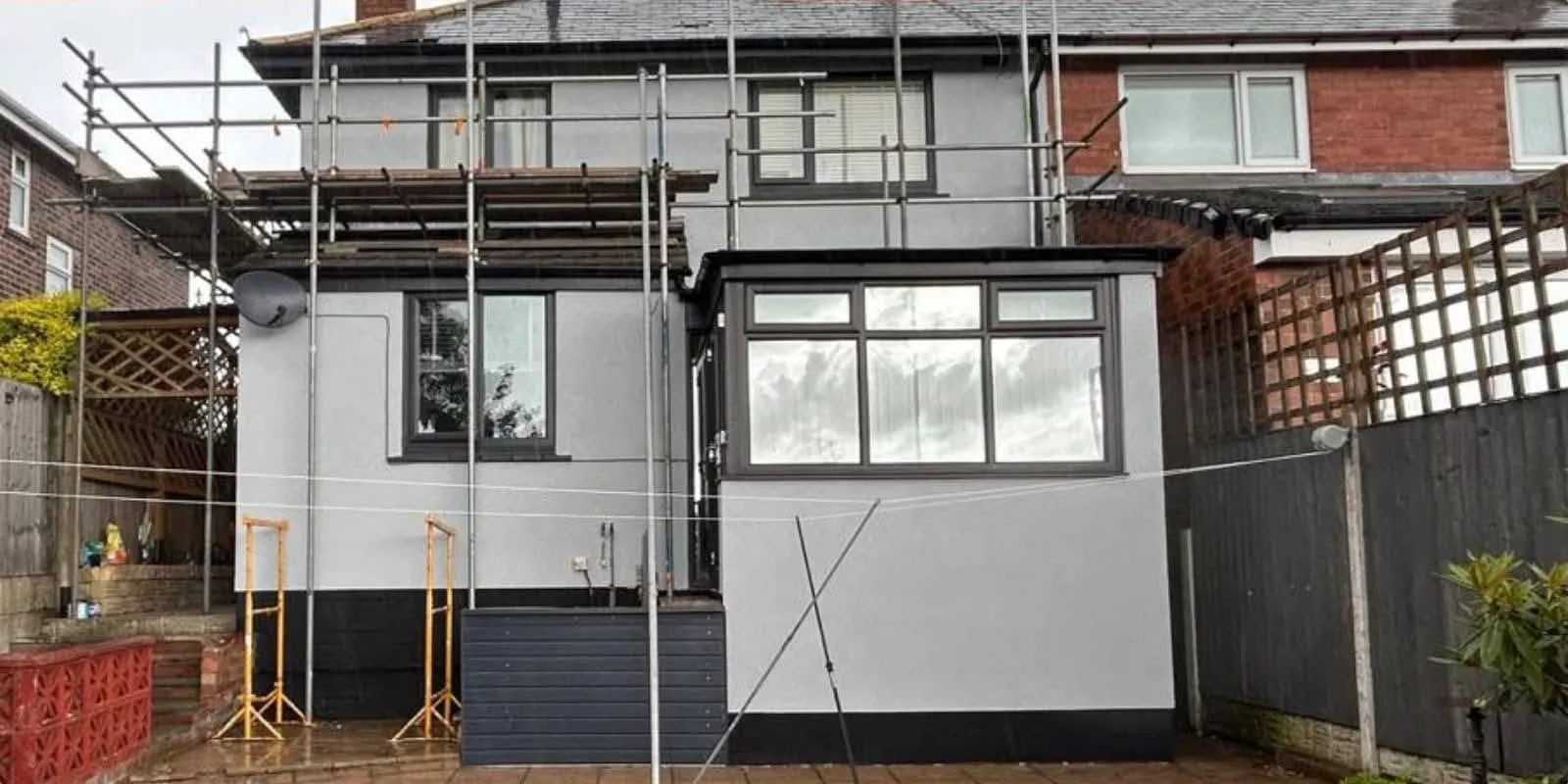 Exterior Transformation — Rear Extension — after rendering